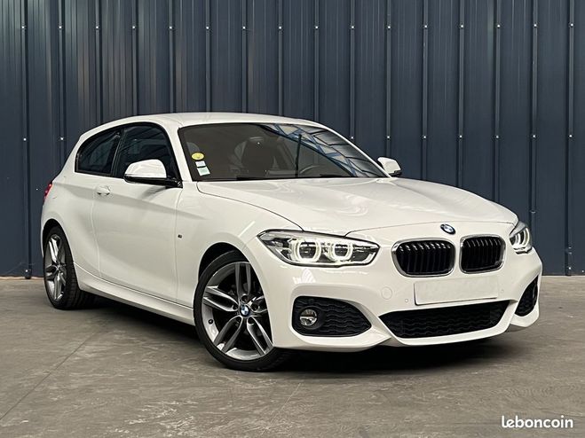 BMW Serie 1 Pack M 2017 Garantie An Superbe ETAT Int Blanc de 2017