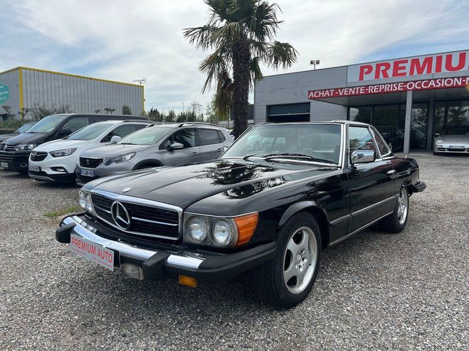 Mercedes Classe SL Classe 450 W107 Noir de 1977