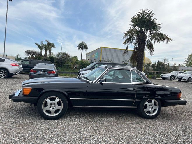 Mercedes Classe SL Classe 450 W107 Noir de 1977
