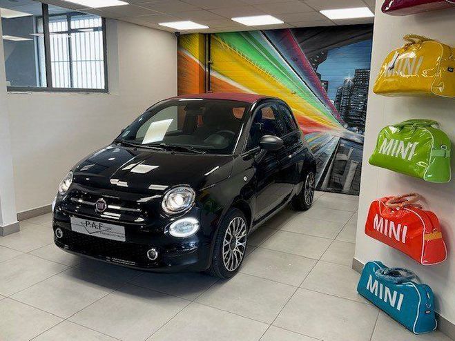 Fiat 500 C HYBRIDE 1.0 70CH BSG S&S Noir de 2024
