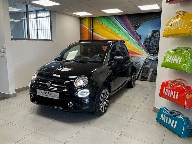 Fiat 500 C HYBRIDE 1.0 70CH BSG S&S Noir de 2024