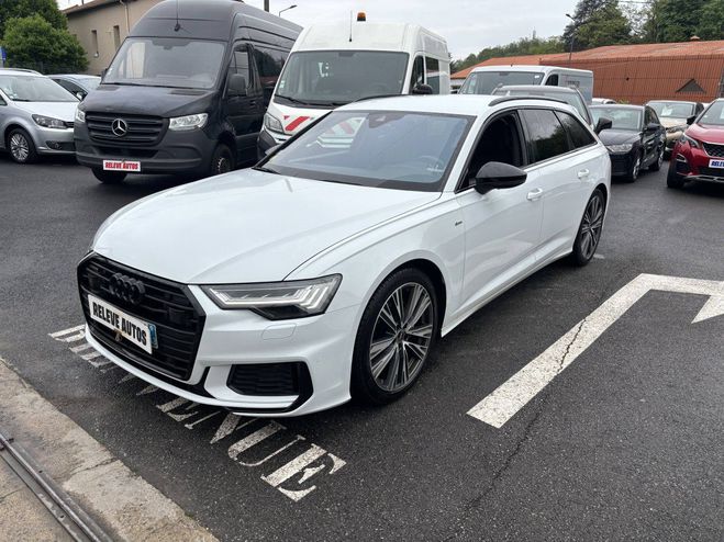 Audi A6 V 40 TDI 204ch S line quattro S tronic 7 BLANC de 2021