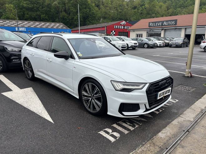 Audi A6 V 40 TDI 204ch S line quattro S tronic 7 BLANC de 2021