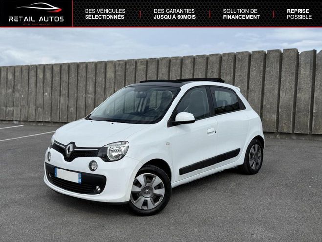 Renault Twingo 0.9 TCe 90ch Intens EDC - Toit ouvrant t Blanc mtallis de 2017