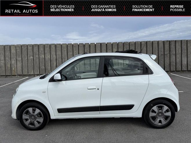 Renault Twingo 0.9 TCe 90ch Intens EDC - Toit ouvrant t Blanc mtallis de 2017