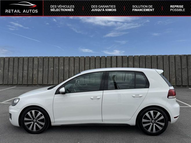 Volkswagen Golf 2.0 TDI 170ch GTD DSG6 5p Blanc mtallis de 2009