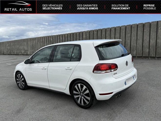 Volkswagen Golf 2.0 TDI 170ch GTD DSG6 5p Blanc mtallis de 2009