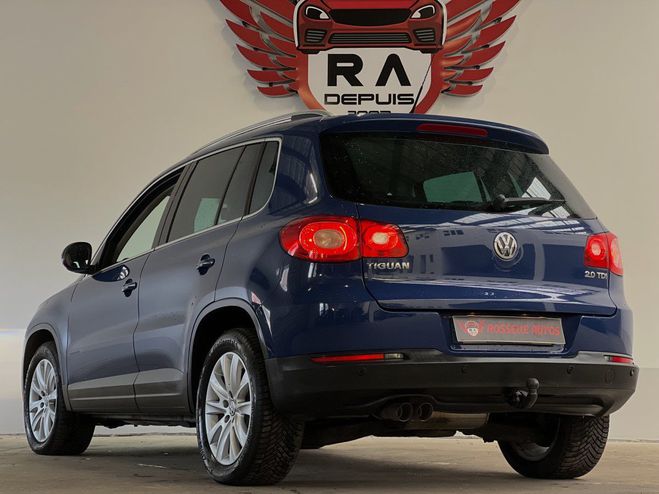 Volkswagen Tiguan 2,0 TDI140CH 4Motion TIPTRONIC CARAT Bleu Mtallis de 2009