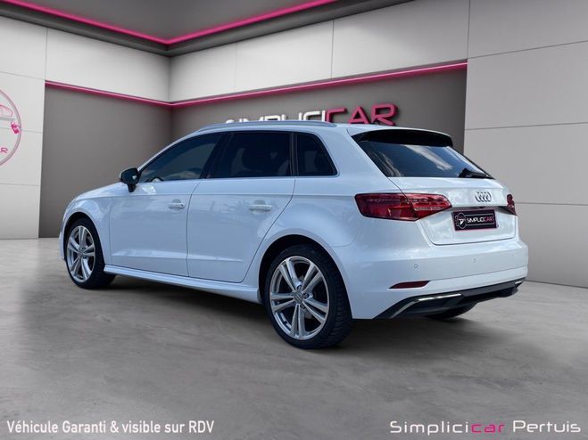 Audi A3 Sportback 40 e-tron 204 S Line S Tronic Blanc de 2020