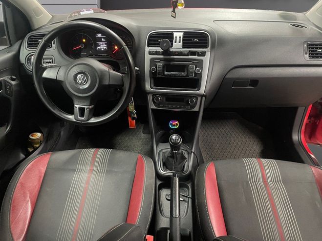 Volkswagen Polo 1L4 85CV MATCH 3P // ENTRETIEN COMPLET V Rouge de 2012