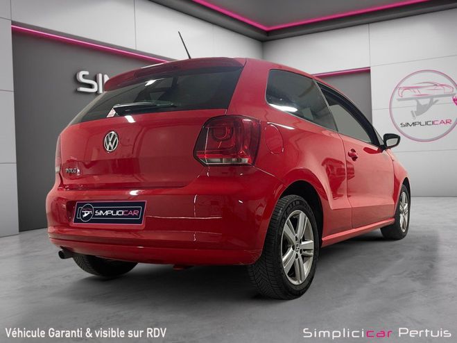 Volkswagen Polo 1L4 85CV MATCH 3P // ENTRETIEN COMPLET V Rouge de 2012