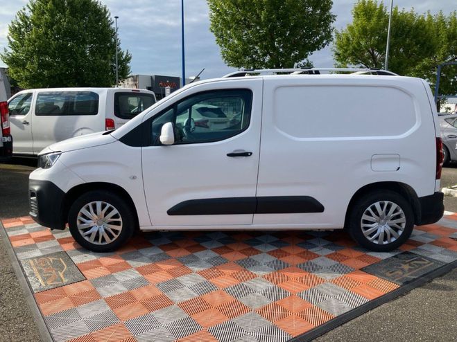 Peugeot Partner ASPHALT 1.5 BlueHDi 100 3 Places GPS Cam Blanc de 2020