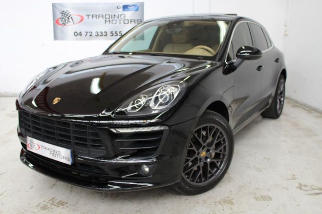 Porsche Macan S S Diesel PDK Noir de 2016