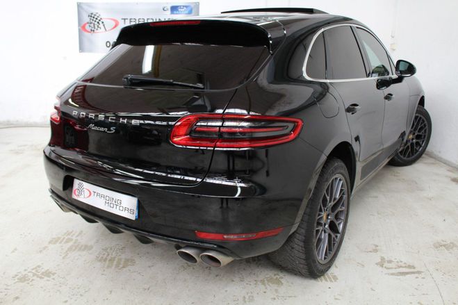 Porsche Macan S S Diesel PDK Noir de 2016