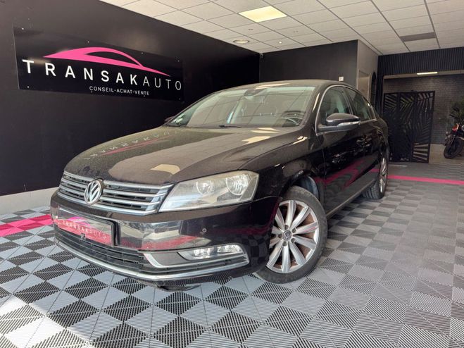 Volkswagen Passat 1.6 TDI 105 CR FAP BlueMotion Technology Noir de 2012