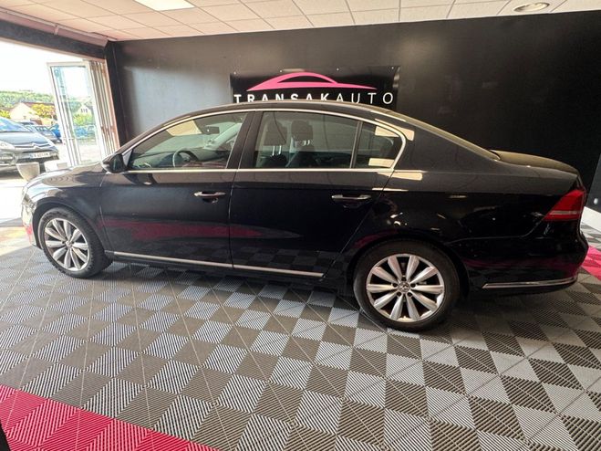 Volkswagen Passat 1.6 TDI 105 CR FAP BlueMotion Technology Noir de 2012