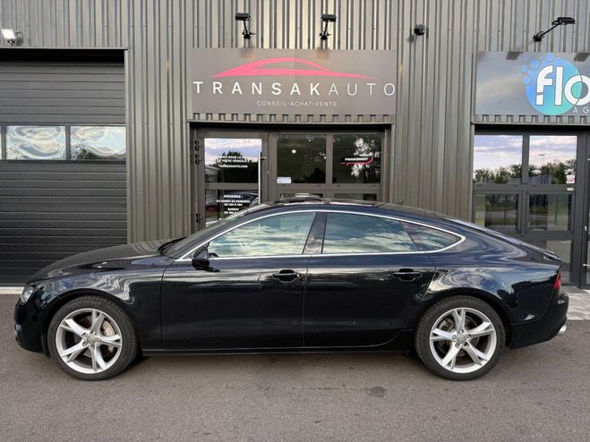 Audi A7 Sportback v6 3.0 bitdi 313 quattro avus  NOIR de 2012