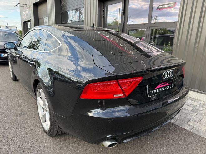 Audi A7 Sportback v6 3.0 bitdi 313 quattro avus  NOIR de 2012