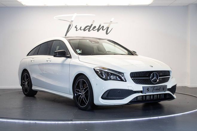 Mercedes Classe CLA ng Brake 220 d Fascination 7-G DCT A Blanc de 2015