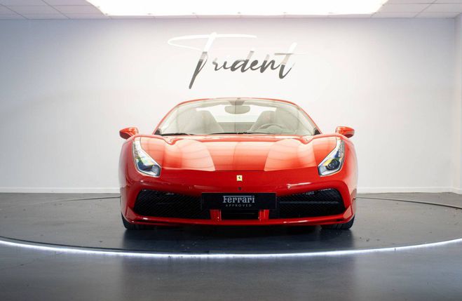 Ferrari 488 Spider 4.0 V8 670ch ROSSO CORSA de 2016