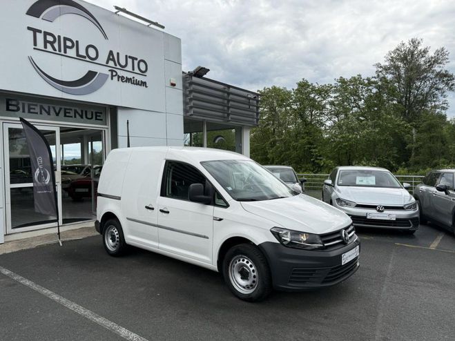Volkswagen Caddy Van 2.0 TDI - 75 FOURGON Conceptline TVA BLANC de 2018