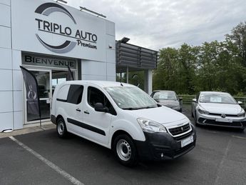  Voir détails -Peugeot Partner Long 1.6 BlueHDi - 100 Cabine approfondi à Brive-la-Gaillarde (19)