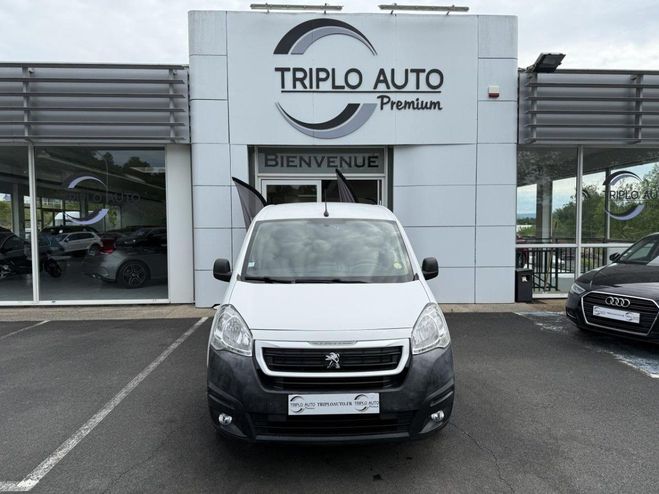 Peugeot Partner Long 1.6 BlueHDi - 100 Cabine approfondi BLANC de 2018