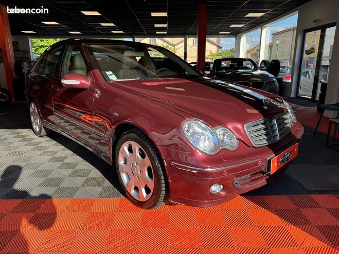 Mercedes Classe C Benz 320 Phase II BVA PACK ELEGANCE LUXE Rouge de 2006