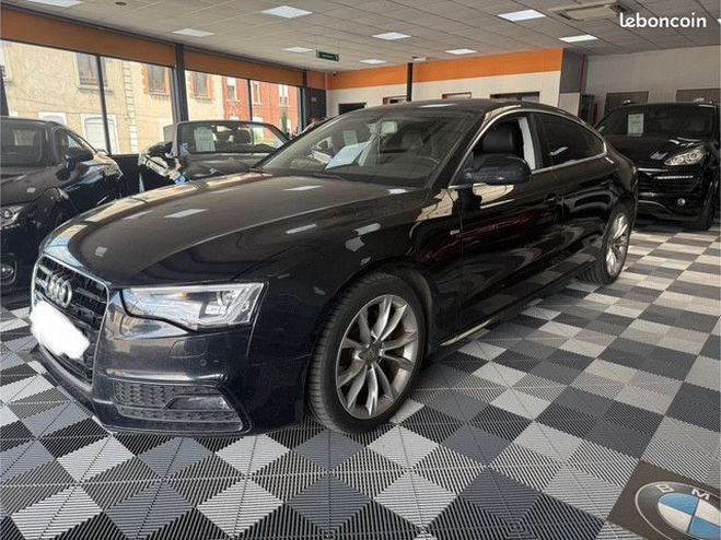 Audi A5 Sportback 2.0 TDI S line(110kW) Clean Di Noir de 2016