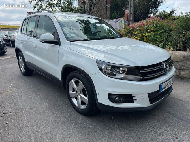 Volkswagen Tiguan 2l TDI 110cv garantie Blanc de 2014