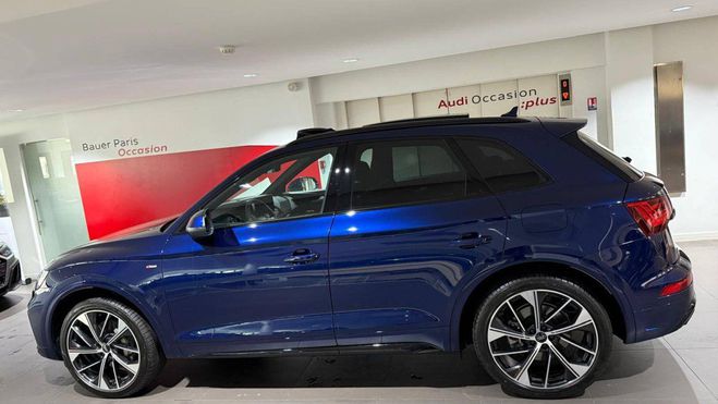 Audi Q5 50 TFSIe 299 S tronic 7 Quattro S line Bleu de 2024