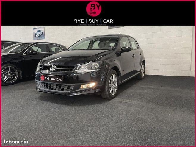 Volkswagen Polo 1.6 tdi 90 bluemotion confort line Noir de 2012