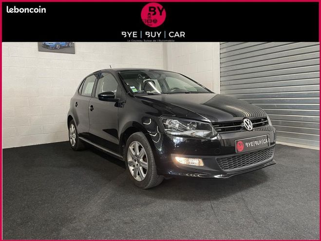 Volkswagen Polo 1.6 tdi 90 bluemotion confort line Noir de 2012