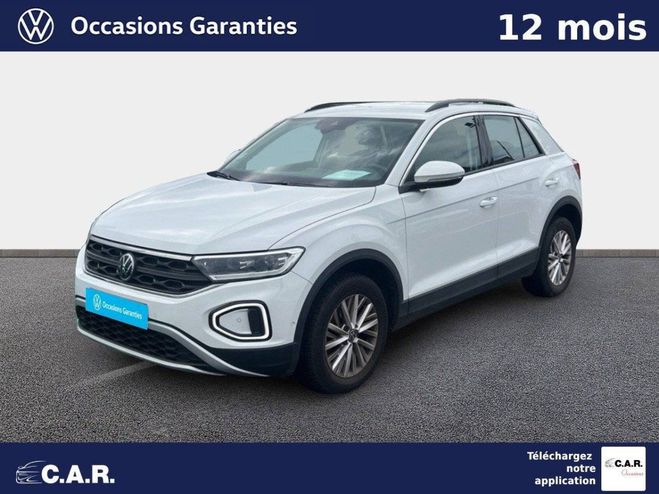 Volkswagen T Roc 1.0 TSI 110 Start/Stop BVM6 Life Plus Blanc de 2023