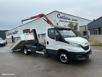  Voir détails -Iveco Daily 41490 ht 35c15 Ampliroll grue à   La Boisse (01)