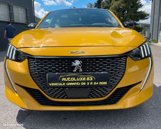 Peugeot 208 1.2 puretech 100 cv gtline kit distribut Jaune de 2020