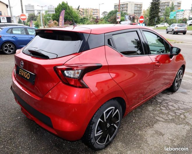 Nissan Micra 1.0 IG-T 90 CH TEKNA   CARPLAY CAMERA 36 Rouge de 2021