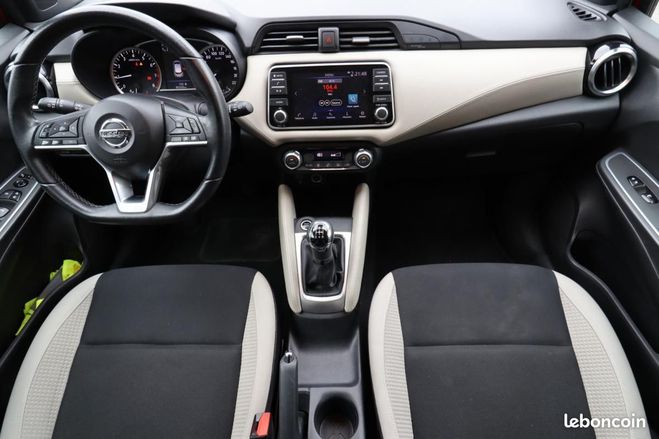 Nissan Micra 1.0 IG-T 90 CH TEKNA   CARPLAY CAMERA 36 Rouge de 2021