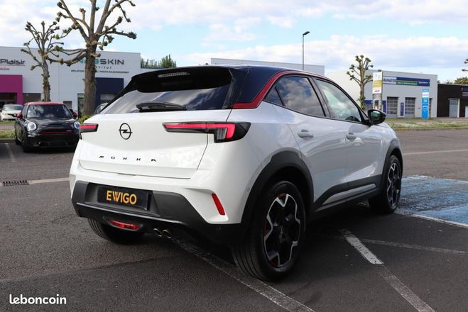 Opel Mokka 1.2 130ch GS-LINE 4X2 BVA ENTRETIENS COM Blanc de 2021