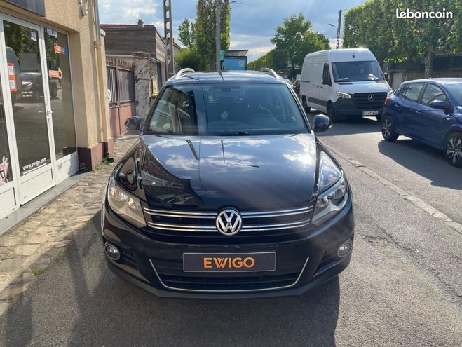 Volkswagen Tiguan 2.0 TDI 150 BLUEMOTION LOUNGE 4MOTION EN Noir de 2015