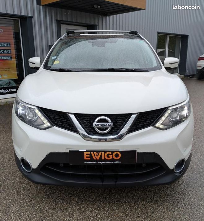 Nissan Qashqai 1.6 DCI 130ch TEKNA 4WD ALLMODE Blanc de 2015