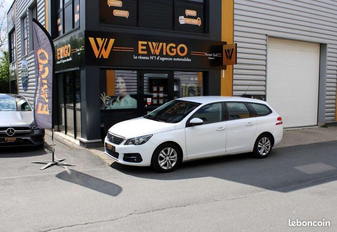 Peugeot 308 SW II 1.5 BLUEHDI 100 ch ACTIVE BUSINESS Blanc de 2018
