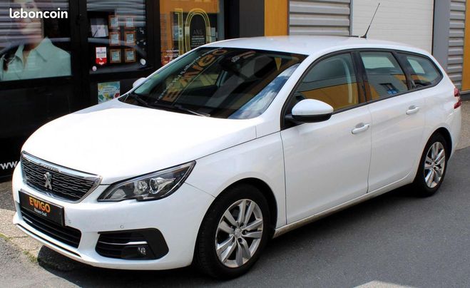 Peugeot 308 SW II 1.5 BLUEHDI 100 ch ACTIVE BUSINESS Blanc de 2018