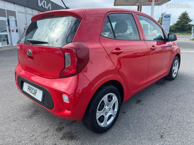 Kia Picanto 1.0 67ch active euro6 Rouge de 2019