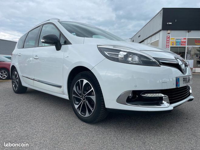 Renault Grand Scenic 1.6 dCi 130ch ENERGY BOSE 7 places Blanc de 2014