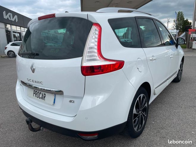 Renault Grand Scenic 1.6 dCi 130ch ENERGY BOSE 7 places Blanc de 2014