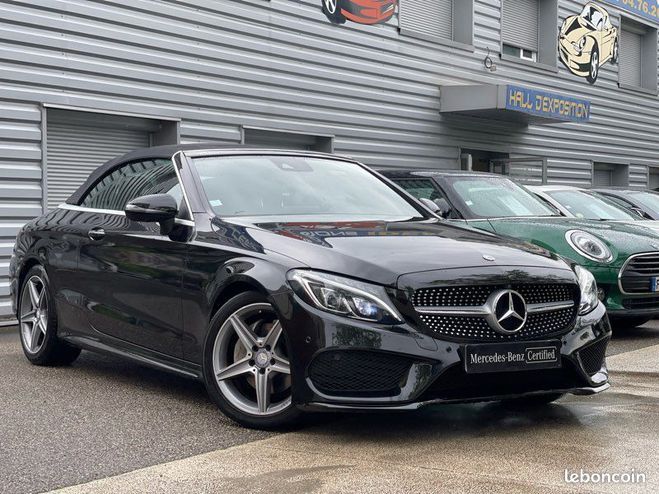 Mercedes Classe C Cabriolet 220 d Fascination AMG Siges v Noir de 2017