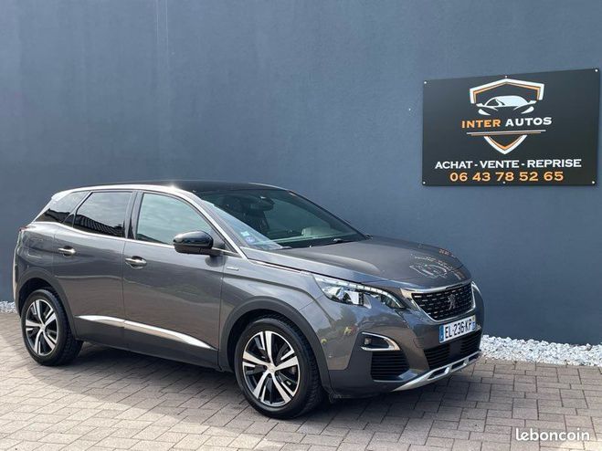 Peugeot 3008 Peugoet gt line Gris de 2017