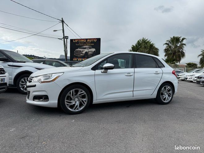 Citroen C4 1.6 vti Blanc de 2013