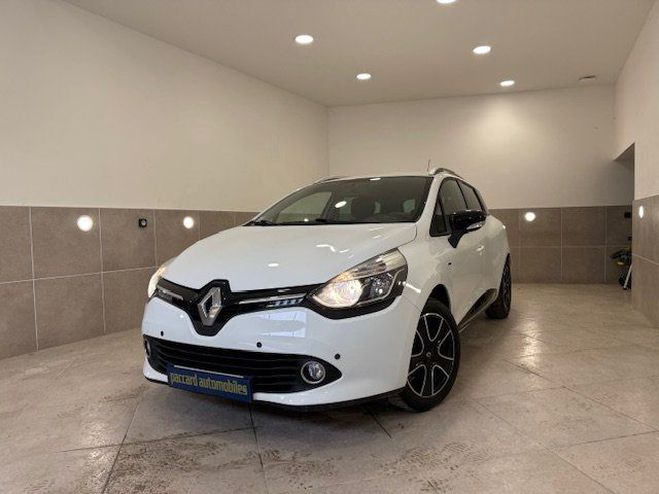 Renault Clio iv estate dci 90cv limited 65000kms cred BLANC de 2016